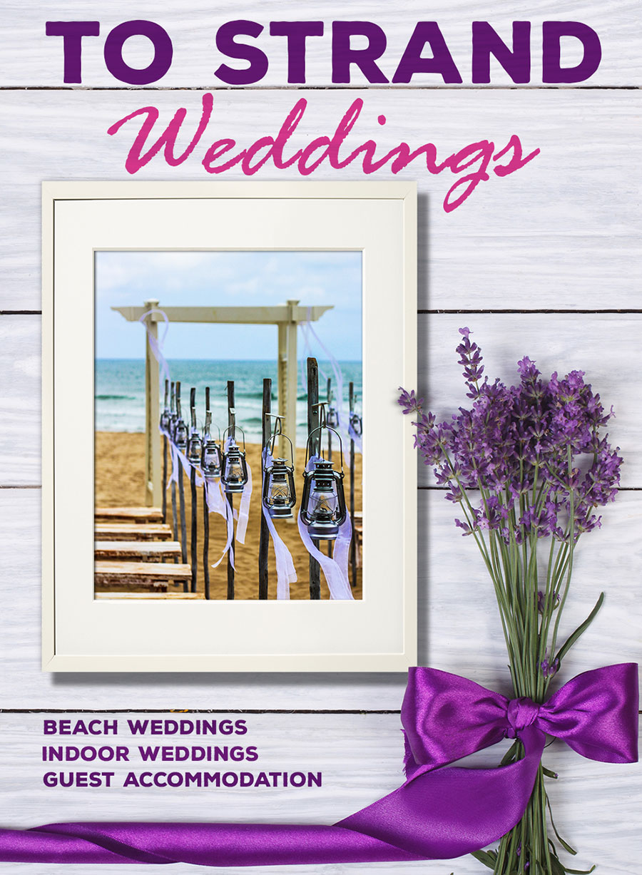 Weddings at TO Strand Beach